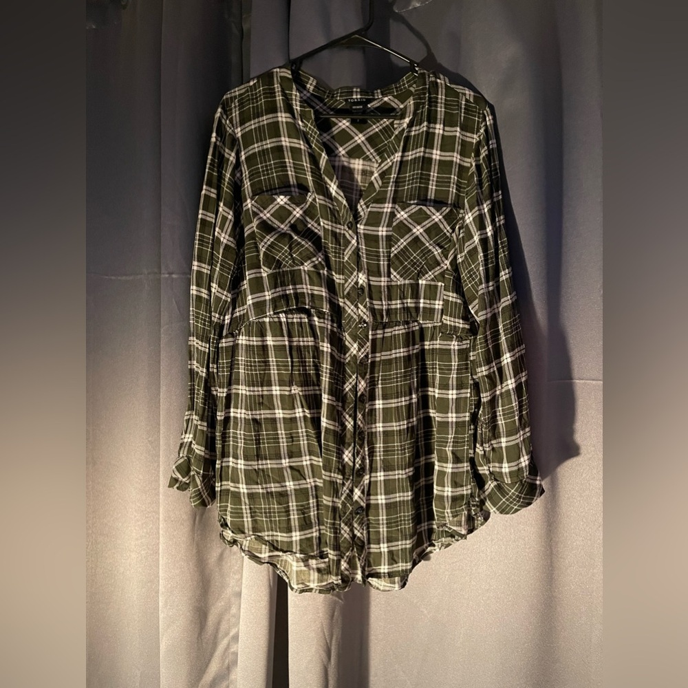 Green plaid